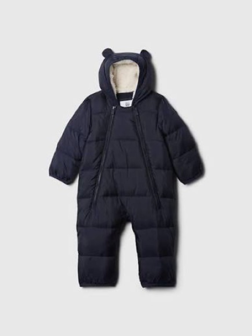 Baby Gap Baby Recycled Heavyweight Snowsuit, Color: Dark Night Blue, 3-6 mths